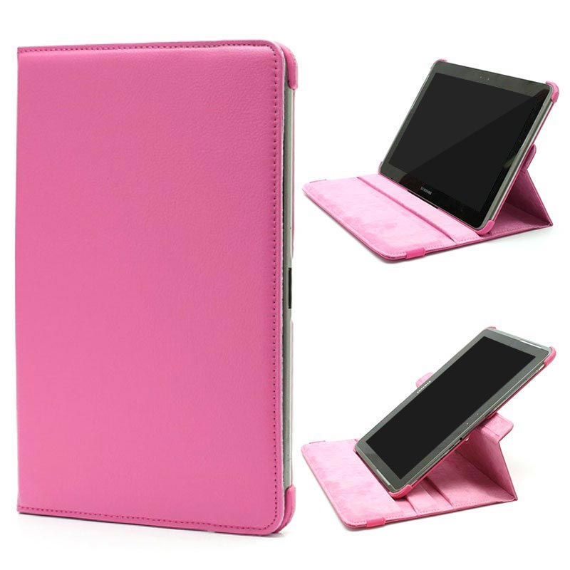 Nageslacht Afdaling Foto Rotary Leather Case - Samsung Galaxy Tab 2 10.1 P5100, P7500