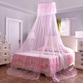 Round Dome Mosquito Net for 1.8m Bed - Pink