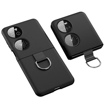 Huawei P50 Pocket Rubberized Case with Ring
