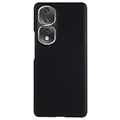 Honor 80 Pro Rubberized Plastic Case - Black