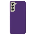 Samsung Galaxy S21 FE 5G Rubberized Plastic Case - Purple