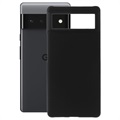 Google Pixel 6 Pro Rubberized Plastic Case - Black