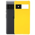 Google Pixel 6 Pro Rubberized Plastic Case - Yellow