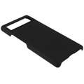 Google Pixel 6a Rubberized Plastic Case - Black