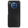Huawei Nova 8i/Honor 50 Lite Rubberized Plastic Case - Black