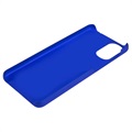 Motorola Moto G22 Rubberized Plastic Case - Blue