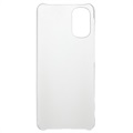 Motorola Moto G22 Rubberized Plastic Case - Transparent