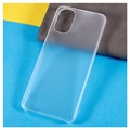 Motorola Moto G22 Rubberized Plastic Case - Transparent