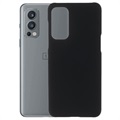 OnePlus Nord 2 5G Rubberized Plastic Case - Black