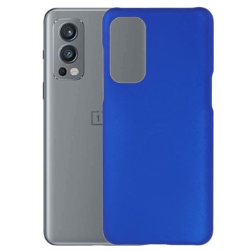 OnePlus Nord 2 5G Rubberized Plastic Case - Blue