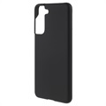 Samsung Galaxy S21 FE 5G Rubberized Plastic Case - Black