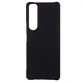 Sony Xperia 1 III Rubberized Plastic Case - Black