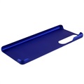 Sony Xperia 1 III Rubberized Plastic Case - Blue