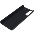 Sony Xperia 10 IV Rubberized Plastic Case - Black