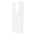 Sony Xperia Pro-I Rubberized Plastic Case - White