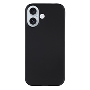 iPhone 17 Rubberized Plastic Case - Black