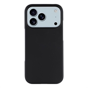 iPhone 17 Pro Rubberized Plastic Case - Black