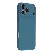 iPhone 18 Pro Max Rubberized Plastic Case - Blue