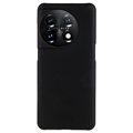 OnePlus 11 Rubberized Plastic Case - Black