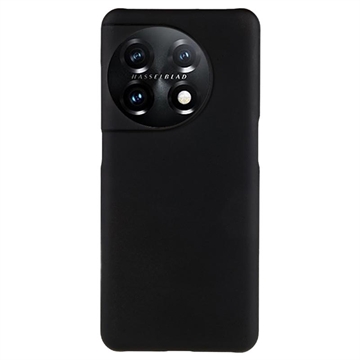 OnePlus 11 Rubberized Plastic Case - Black