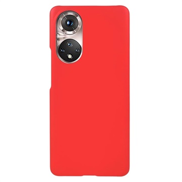 Huawei Nova 9/Honor 50 Rubberized Plastic Case - Red