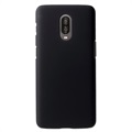 OnePlus 6T Rubberized Plastic Case - Black