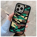 Rugged Camouflage Pattern iPhone 13 Pro Hybrid Case