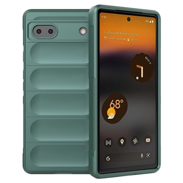 Rugged Series Google Pixel 6a TPU Case - Green