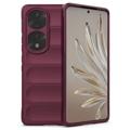 Rugged Series Honor 70 Pro TPU Case - Wine Red