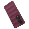 Rugged Series Honor 70 Pro TPU Case - Wine Red