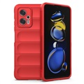 Rugged Series Xiaomi Redmi Note 11T Pro/11T Pro+ TPU Case - Red