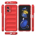 Rugged Series Xiaomi Redmi Note 11T Pro/11T Pro+ TPU Case - Red