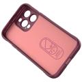 Rugged Series iPhone 14 Pro Max TPU Case - Wine Red