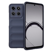 Motorola Moto G37 Power Rugged TPU Case - Dark Blue