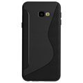 S-Line Samsung Galaxy J4+ TPU Case - Carbon Fiber