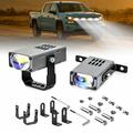 S10 LED Auxiliary Spotlight 16W - White, Yellow, Mixed Beam – 6000lm, IP68 - Silver