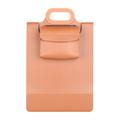 S109-3 Laptop Bag with 15W Wireless Charger, Stand, Mouse Pad - Brown