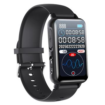 S18A AI Smart Voice Recorder Bracelet with Real-Time Transcription - 16GB