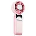 S2 Handheld Portable Turbo Fan with 100 Speeds - Pink