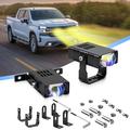 S7 LED Grille Spotlight 16W - High/Low Beam, Fog Light, 3 Lighting Modes - Black