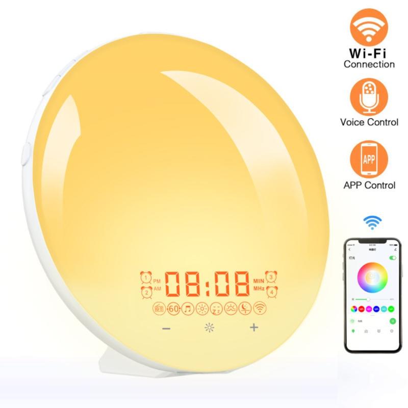 Sunrise Digital Alarm Clock & Night Light SH01S