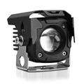 SK1 Dual-Color LED Motorcycle Spotlight 15W – 6000lm, IP67, 9–32V - Black