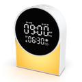 SM12 Bluetooth Sleep Sound Machine - Alarm Clock, FM Radio, LED Night Light - White