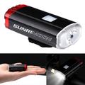 SUNRIMOON Waterproof LED Bike Light USB Rechargeable Lamp 100 Lumens Front/Rear Headlight Bicycle Helmet Lamp