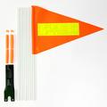 Safety Flag with Reflective Strip for Children's Bike