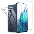 iPhone 11 Pro TPU Case w/ 2x Tempered Glass Screen Protector - Clear