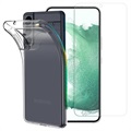 Saii 2-in-1 Samsung Galaxy S22+ 5G TPU Case & Glass Screen Protector