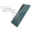 Saii 2-in-1 Sony Xperia 1 IV TPU Case & Tempered Glass Screen Protector