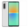 Saii 2-in-1 Sony Xperia 10 IV TPU Case & Tempered Glass Screen Protector