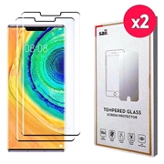 Saii 3D Premium Huawei Mate 30 Pro Tempered Glass - 9H, 2 Pcs.